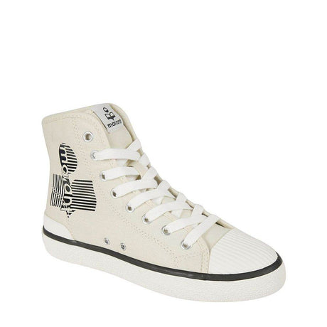 Isabel Marant Logo Canvas Sneakers - Hilstor