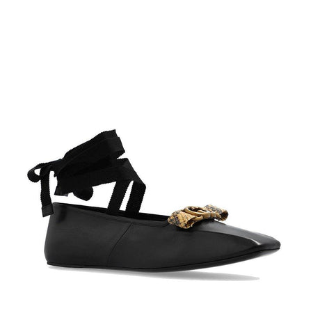 Gucci Double G Ballet Flats - Hilstor