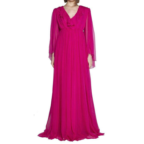 Gucci Silk Midi Dress - Hilstor