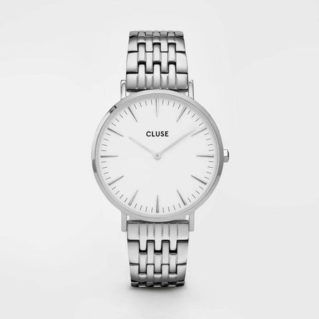 Cluse Silver Stainless Steel Watch - Hilstor