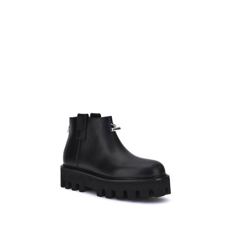 Alexander McQueen Platform Ankle Boots - Hilstor