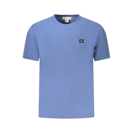 Calvin Klein Blue Cotton Men T-Shirt - Hilstor