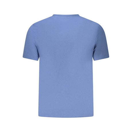 Calvin Klein Blue Cotton Men T-Shirt - Hilstor