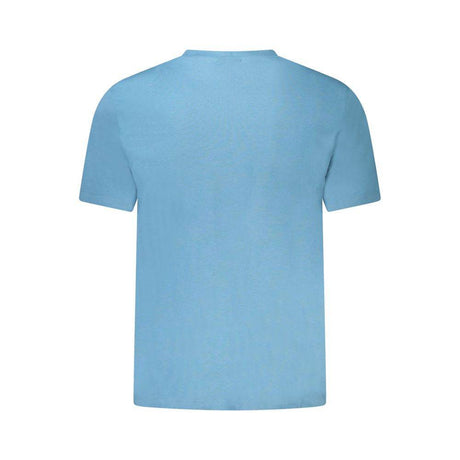 Calvin Klein Blue Cotton Men T-Shirt - Hilstor