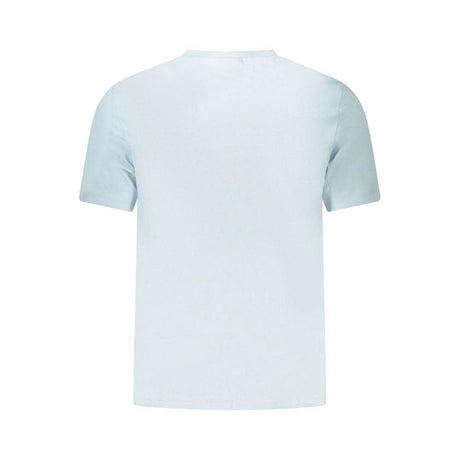 Calvin Klein Blue Cotton Men T-Shirt - Hilstor