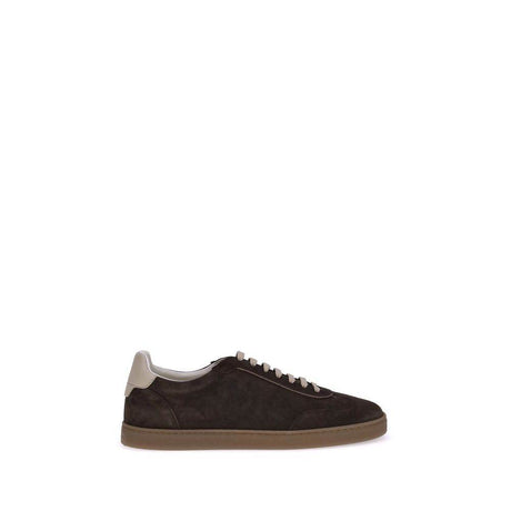 Brunello Cucinelli Suede Sneakers - Hilstor
