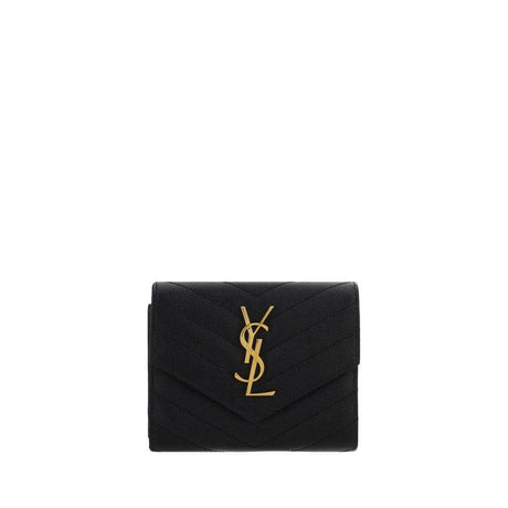 Saint Laurent Cassandre Matelassé Wallet - Hilstor