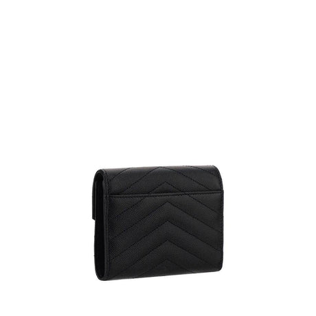 Saint Laurent Cassandre Matelassé Wallet - Hilstor