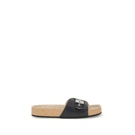 Balenciaga Scholl flat Sandals - Hilstor