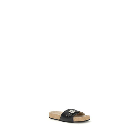 Balenciaga Scholl flat Sandals - Hilstor