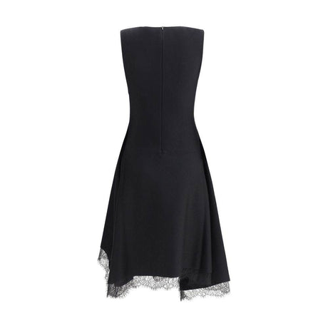 Alexander McQueen Asymmetric midi Dress - Hilstor