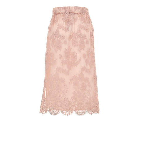 Gucci Pink Cotton Skirt - Hilstor