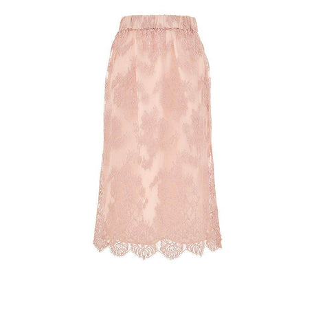 Gucci Pink Cotton Skirt - Hilstor