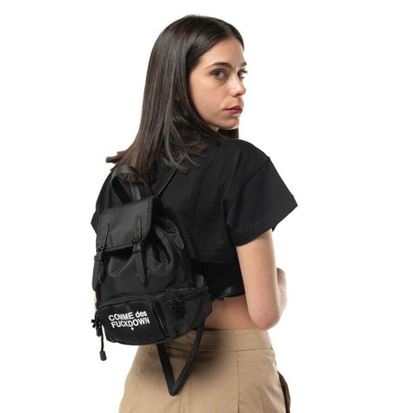 Comme Des Fuckdown Black Nylon Backpack - Hilstor