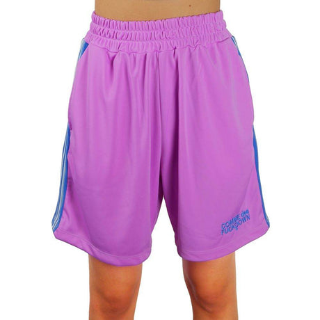 Comme Des Fuckdown Purple Polyester Short - Hilstor
