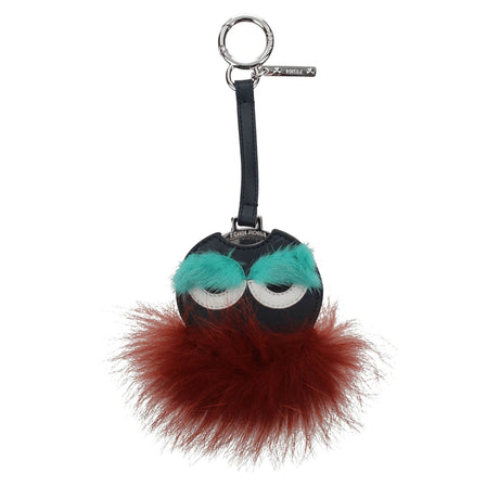 Fendi Multicolor Fur Keychains - Hilstor