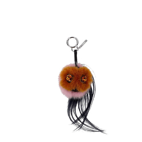 Fendi Brown Fur Keychains - Hilstor