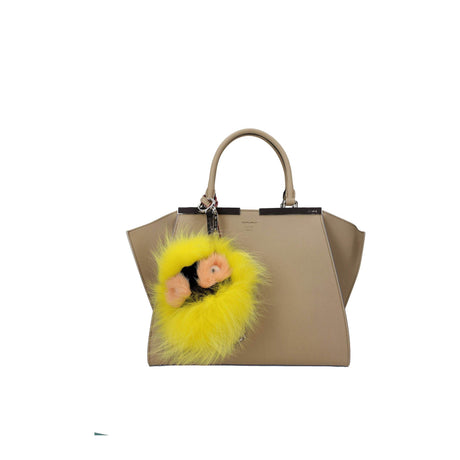 Fendi Yellow Fur Keychains - Hilstor