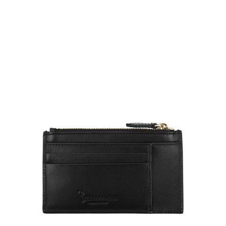 Billionaire Italian Couture Black Crocodile Cardholders - Hilstor