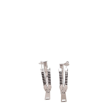 Marc Jacobs Gray Silver Earrings - Hilstor