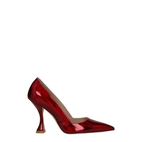 Stuart Weitzman Red Leather Broch - Hilstor