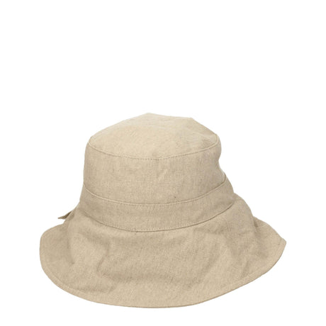 Jacquemus Beige Linen Bucket Hats - Hilstor