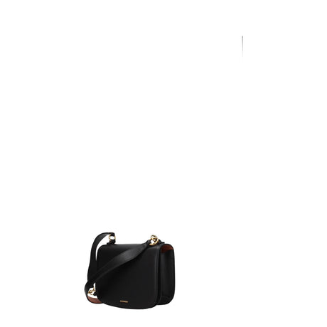 Jil Sander Black Leather Handbags - Hilstor