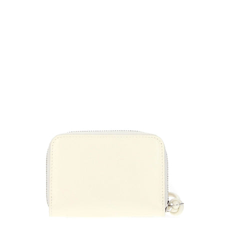 Jil Sander Beige Leather Wallets - Hilstor