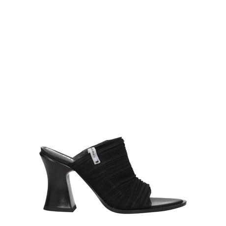 Premiata Black Fabric Platforms - Hilstor