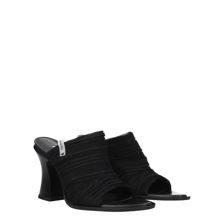 Premiata Black Fabric Platforms - Hilstor