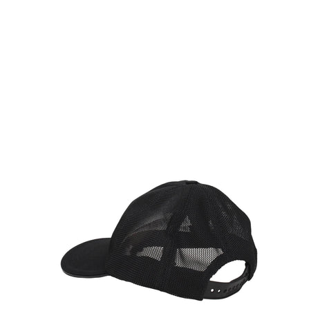 Burberry Black Cotton Caps (Baseball Hat) - Hilstor