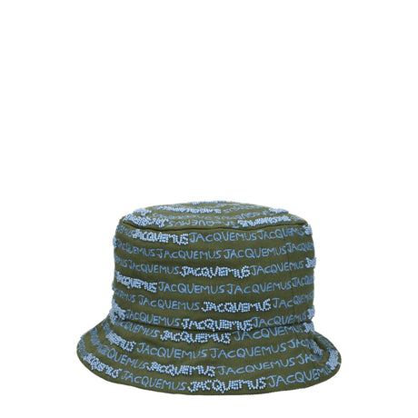 Jacquemus Green Cotton Bucket Hats - Hilstor