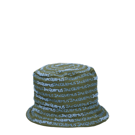 Jacquemus Green Cotton Bucket Hats - Hilstor