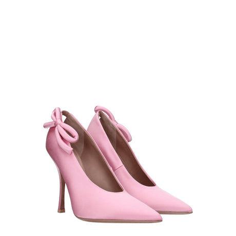Valentino Garavani Pink Satin Broch - Hilstor