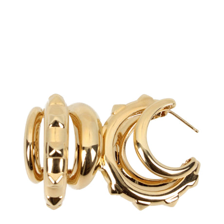 Valentino Garavani Gold Metal Earrings - Hilstor