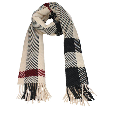 Burberry Beige Wool Scarves - Hilstor