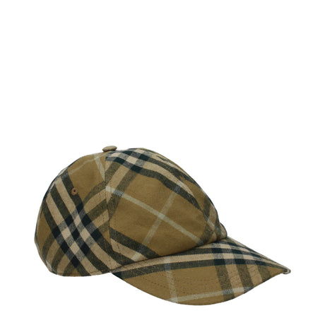 Burberry Green Cotton Caps (Baseball Hat) - Hilstor