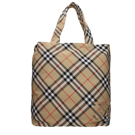 Burberry Beige Fabric Shoulder Bags - Hilstor