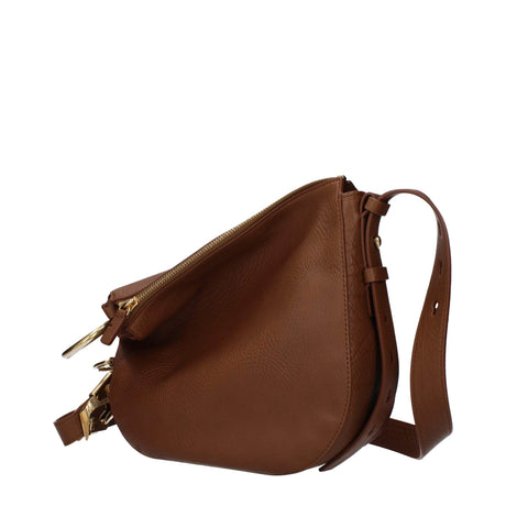 Burberry Brown Leather Crossbody Bags - Hilstor