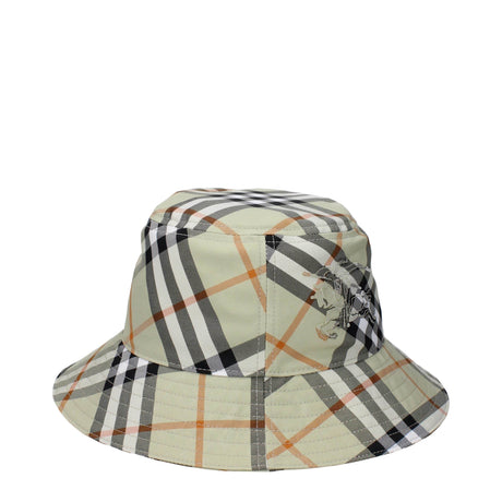 Burberry Green Fabric Bucket Hats - Hilstor