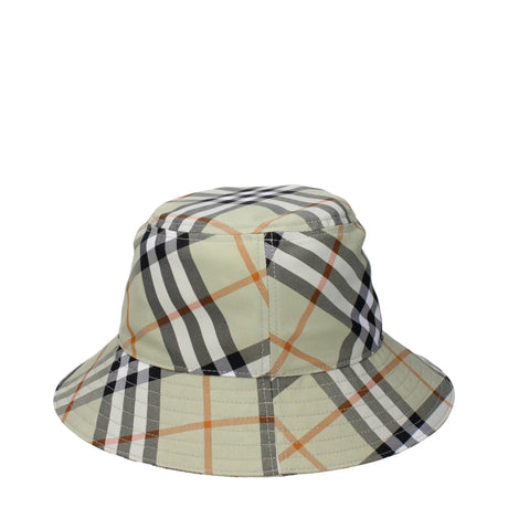 Burberry Green Fabric Bucket Hats - Hilstor