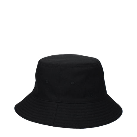 Burberry Black Fabric Bucket Hats - Hilstor