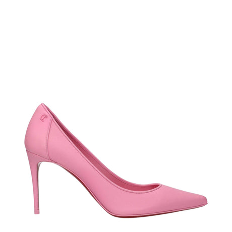 Christian Louboutin Pink Leather Broch - Hilstor
