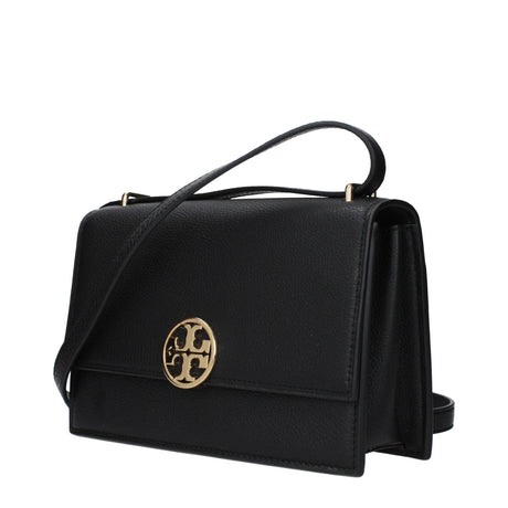 Tory Burch Black Leather Crossbody Bags - Hilstor