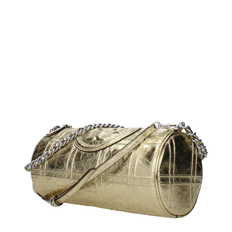 Tory Burch Gold Leather Shoulder Bags - Hilstor