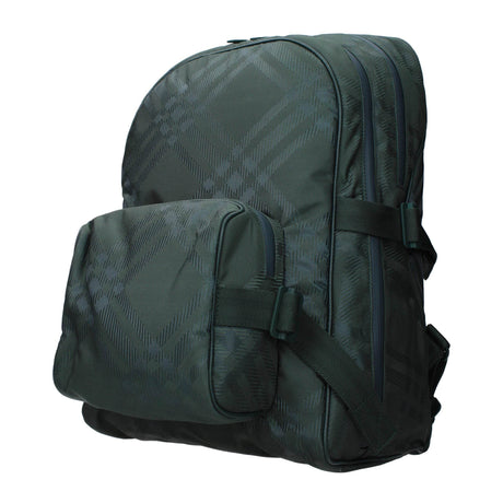 Burberry Green Fabric Backpacks - Hilstor
