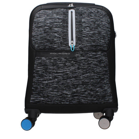 Piquadro Black Fabric Luggage And Travel - Hilstor