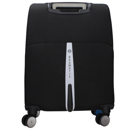 Piquadro Black Fabric Luggage And Travel - Hilstor