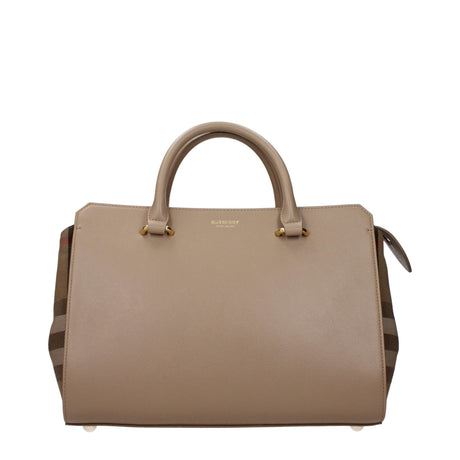 Burberry Beige Leather Handbags - Hilstor