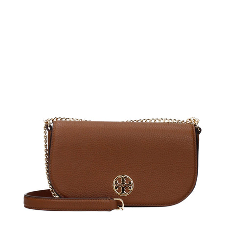 Tory Burch Brown Leather Crossbody Bags - Hilstor
